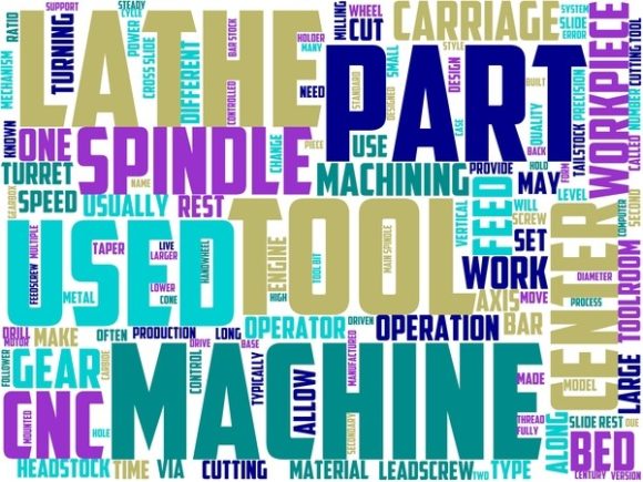 Lathe Operator Wordart Tie Dye
