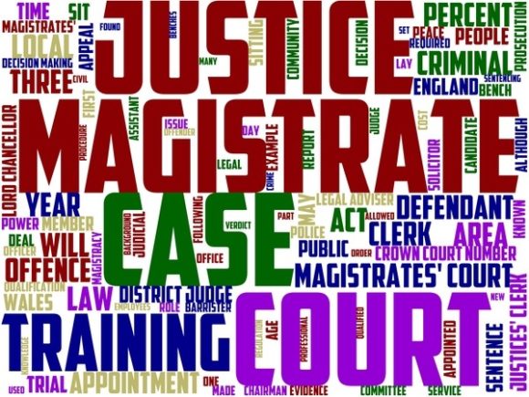 Magistrates Clerk Wordart Wallpaper