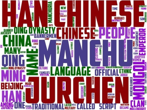 Manchu Wordart Banner: A Versatile Hand-Drawn Wordcloud for Real-World Creative Execution