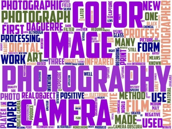 Photographer Wordart Skinny Tumbler