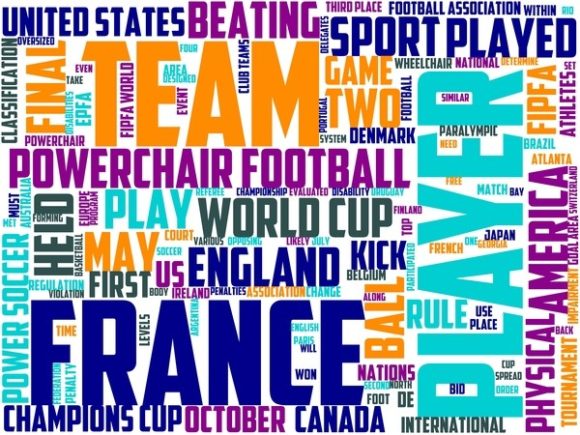 Powerchair Football Wordart Tshirt: A Versatile, Hand-Drawn Design Asset for Creative Professionals